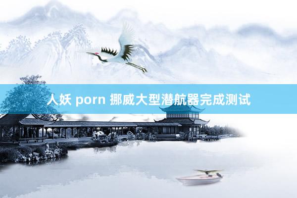 人妖 porn 挪威大型潜航器完成测试