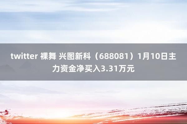 twitter 裸舞 兴图新科（688081）1月10日主力资金净买入3.31万元